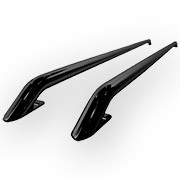 VW T5 / T6 Black Roof Bars Steel Roof Tube 40mm