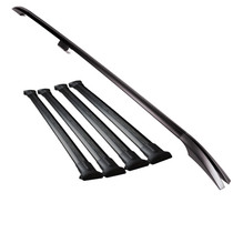 Mercedes Vito W447 2014+ M-LWB Roof Rail and Four Cross Bar Rack Set | Black