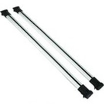 VW T5 Transporter Diamond Cross Bars are designed to fit your OEM rails or our TX3 rails a sturdy roof rack that will hold a top-box or luggage. Anodised SILVER for stylish looks but serves your practical needs. Buy at Trade Van Accessories