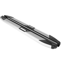 Cyclone Side Step Running Boards | Citroen Dispatch 2016+ L1 & L2 | Silver