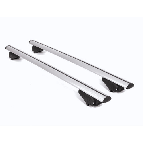 Aero Design open rail cross bars V1 | Volkswagen Amarok 2010+ | Silver