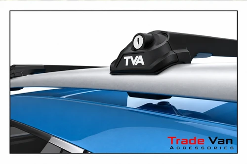 TVA open rail cross bars V1 | Ford Tourneo Custom 2013+ | Black