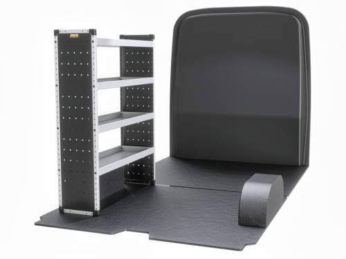 MAN TGE 2017+ L3H3 - Van Racking - Bronze Package - Nearside