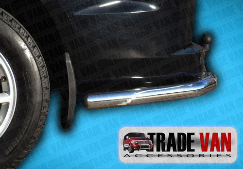 Chrome Rear Reflector Frames For Ford Custom/Transit/Tourneo (2012-2022) - 2pc Stainless
