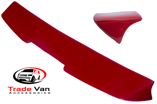 Our Sahara Rear TAILGATE Spoiler really upgrade your Ford Transit Custom Van & Custom Torneo MPV giving a great look, a contemporary dynamic to your Custom Van. Moulded using the latest GRP technology the Sahara spoiler is tough with a great OEM Painted finish Race Red
