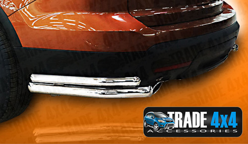 Our Ford Explorer Rear Corner Bars Stainless Steel are a practical and stylish accessory for your Explorer 2013 4x4 SUV. Buy online at Trade Van Accessories.