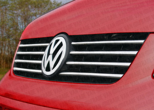 For VW T5 Facelift Chrome Radiator Grille Cover Panel 2tg Stainless 0