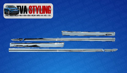 Our chrome BMW X1 side mouldings cover set are an eye-catching and stylish accessory for your car SUV. These units feature triple chrome plating for an extended life. Buy online at Trade car Accessories.