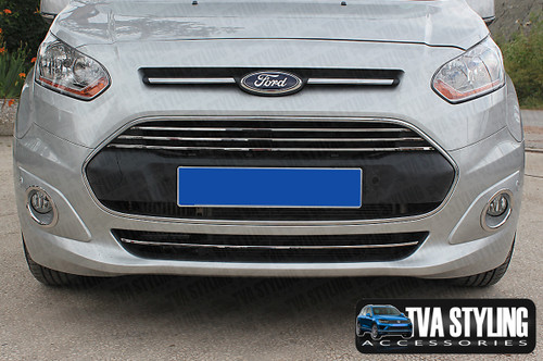 Our Stainless Steel Chrome Ford Connect front grille surround trim is an eye-catching and stylish accessory for your van SUV. This unit features high quality Stainless Steel plating for an extended life. Buy online at TVA Styling.