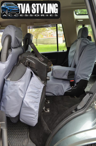 Land Rover Discovery Seat Covers Series 2 Rear Seats GREY