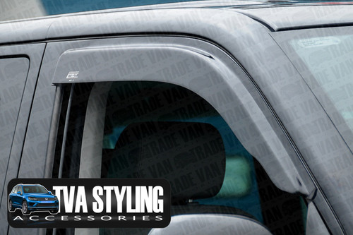 PEUGEOT PARTNER/RIFTER MK3 2019-onwards 2-pc Van Haibak Wind Deflectors