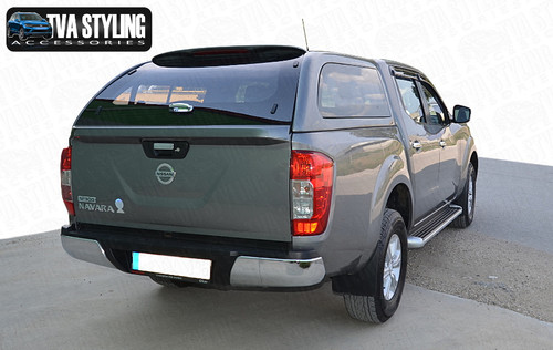 Nissan Navara Starbox with full loading capability with opening top hatch and tail gate.