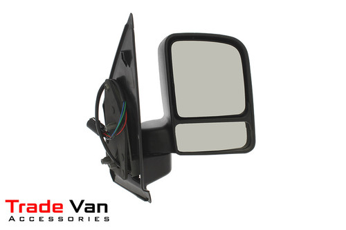 Passenger Right Side Door Mirror For Ford Transit Connect 2011-2013 – Manual Fold, Power Glass, Textured Black