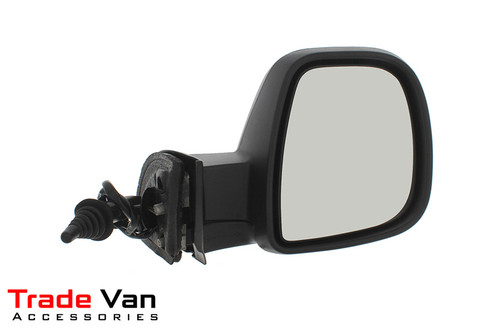 Heated Mirror Glass, Wing Mirror Glass, Heated Compatible with Citroen Berlingo 2012-2018, Peugeot Partner MK2 Facelift 2012-2018, Rear View Mirror Glass Heated (Left