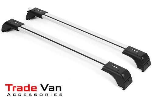 Atlas open rail cross bars V2 | Bmw X1 (E84) 2009-2015 | Silver