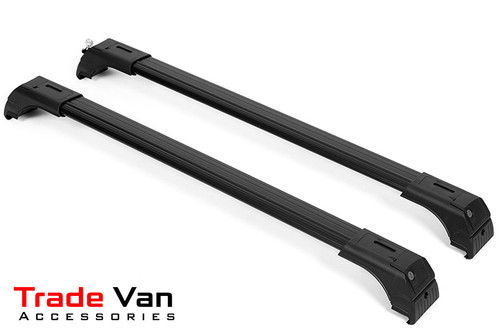 tlas V2 Secure Lockable Cross Bars | BMW 3 Series (F31) 2012+ | Black