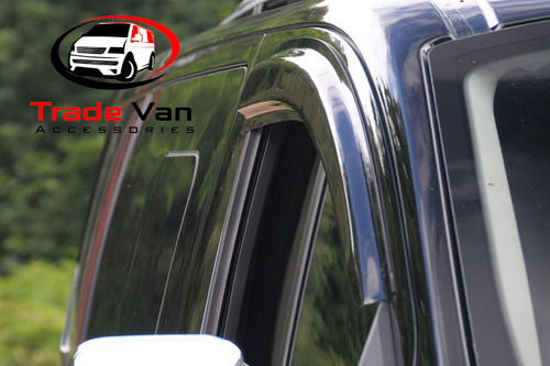 Peugeot Expert 2017 on Wind deflectors Window Visors - Dark Tint