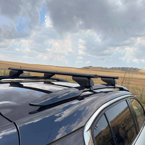 Aero Design open rail cross bars V1 | Subaru Xv 2012+ | Black