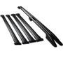 Fiat Scudo 2022+ LWB L2 Roof Rail and 4 Cross Bar Rack Set Black