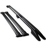 VW Transporter T7 LWB Roof Rail and Cross Bar Rack Set Black 2025+