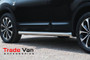 VW Transporter LWB 2003 - 14 Premium Hand Polished Stainless Steel Viper Side Bars VW Transporter T5 Accessories