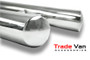 Nissan Primastar SWB 2001 - 06 Premium Hand Polished Stainless Steel Viper Side Bars Quality Nissan Primastar Accessories