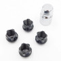 Locking Wheel Nuts M14 x 1.5mm Set of 4 Black