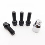 Locking Wheel Bolts M14 x 1.5mm Set of 4 Black