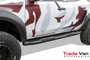 Mitsubishi L200 Pickup Black Side Steps Bars Amazon 76mm 2006+