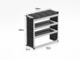 VW Caddy 2020+ L2 H1 - Van Racking - Silver Package  - Offside
