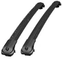 TVA open rail cross bars V1 | Volkswagen Caddy 2004-2020 | Black