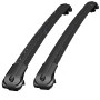 TVA V1 Open Rail Cross Bars | Skoda Kodiaq 2016+ | Black
