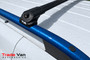 TVA V1 Secure Lockable Cross Bars | Ford Custom 2023+ | Black