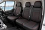 Ford Custom Premium Seat Covers 2013-2023 Black with Red Stitching 