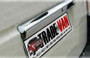 chrome look VW T4 tailgate grab handle cover. This part is specially designed for the VW T4 Transporter Van and will not fit the VW T5 Vans or any other model.