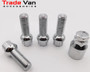 Locking Wheel Bolts M14 x 1.5mm Set of 4