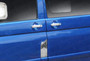 Chrome Stainless Steel Door Handle Covers VW Transporter T5 Van. Quality Van Accessories at our UK showroom in Mansfield. See our full range of discounted VW Van Accessory Parts at Trade Van Accessories