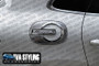 Our chrome side fuelcap cover for the Porsche Macan are a polished, chrome, and stylish accessory for your car SUV. These units feature triple chrome plating for an extended life. Purchase online at Trade car Accessories.