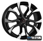 Wolfrace Assassin high quality Black with Machined Finish alloy wheels for the Vauxhall Vivaro and Renault Trafic 2014-on Van are fully Load Rated Van Alloys. Check our Van Wheel and Fitted Tyre Prices at Trade Van Accessories