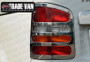 Rear Light Covers Stainless Steel TAILGATE VW T5 Transporter 03-09