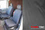 Driver's Seat With/Without Armrest And Folding Passenger Black Seat Covers | Ford Transit Connect Van 2002 - 14