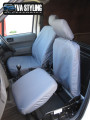 Ford Transit Connect Van 2002-14 | Driver's Seat With Armrest and Folding Single Passenger Seat | GREY