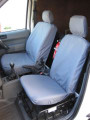 Ford Transit Connect Van 2002-14 | Driver's Seat Without Armrest and Folding Single Passenger Seat |  GREY