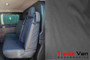 Double Cab In Van (DCIV) Rear Triple Bench Seat Covers | Ford Transit Custom 2013 + / Transit Custom PHEV plug in hybrid 2019+