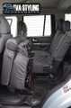 Land Rover Discovery Seat Covers Series 3 & 4 Rear Seats BLACK