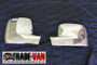 Chrome Mirror Covers RHD VW Volkswagen T5 Transporter Caddy 03-09