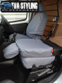 Peugeot Bipper Seat Covers 2008 on Front Seats GREY