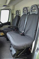 Peugeot Boxer Seat Covers 2006-2022 Front Seats BLACK