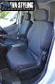 Peugeot Partner Seat Covers 2008 on Front Seats SET1 BLACK