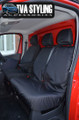 Vauxhall Vivaro Seat Covers 2014 on Front Seats SET1 BLACK